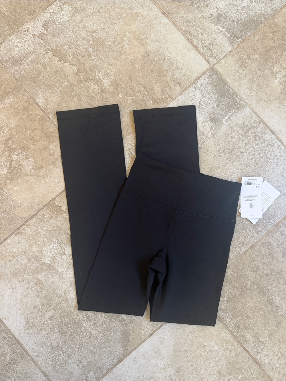 Athleta Elation Black Straight Leg Pants NEW